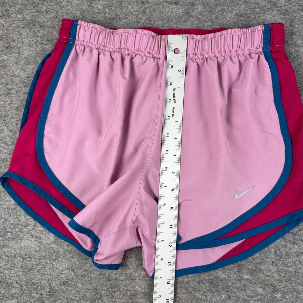 Nike Dri Fit Tempo Running Shorts 3" Lined Pink Womens Small S - Picture 10 of 12